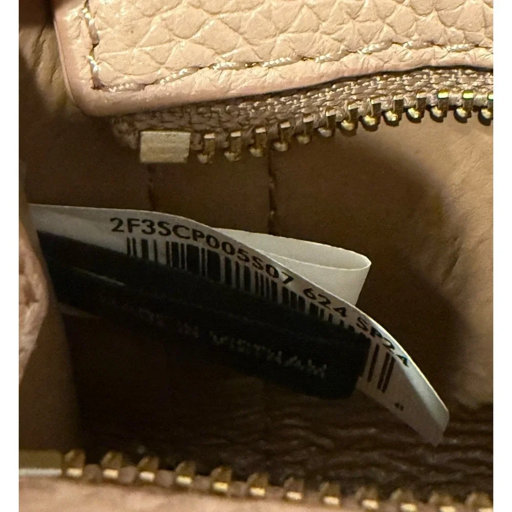 Marc Jacobs The Leather Nano Tote Bag Charm Rose